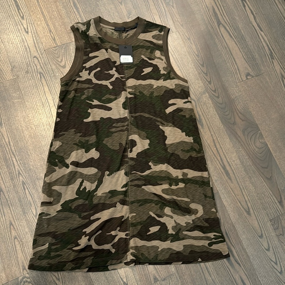 ATM Camo Tshirt Dress